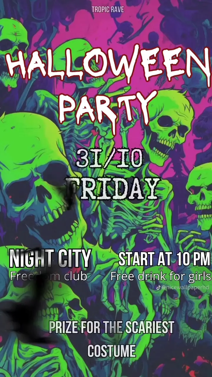 Хеллоуин — Вечеринка, Night City Freedom Club, Pattaya