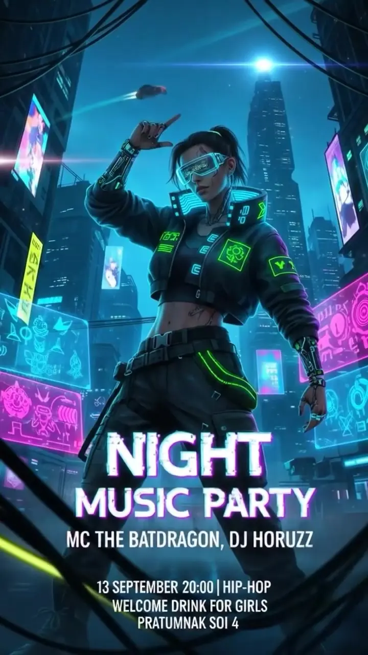 Hip-Hop Party — Вечеринка, Night City Freedom Club, Pattaya
